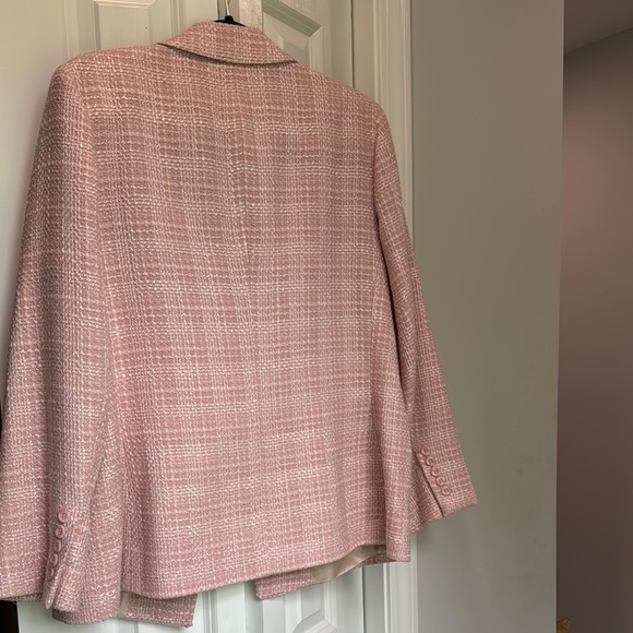 Austin Reed Blush Tweed Blazer - Picture 6 of 6
